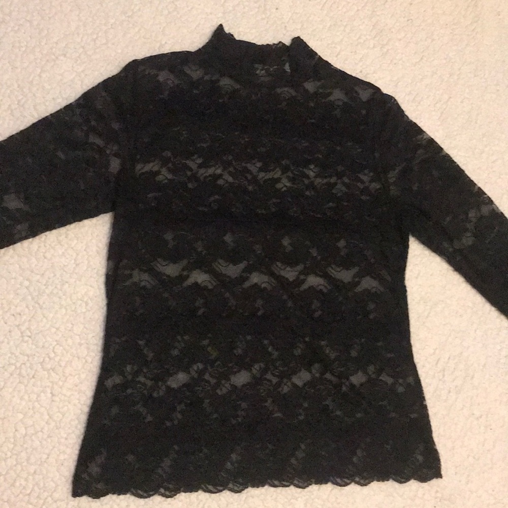 Gothic, see through lace, long sleeve